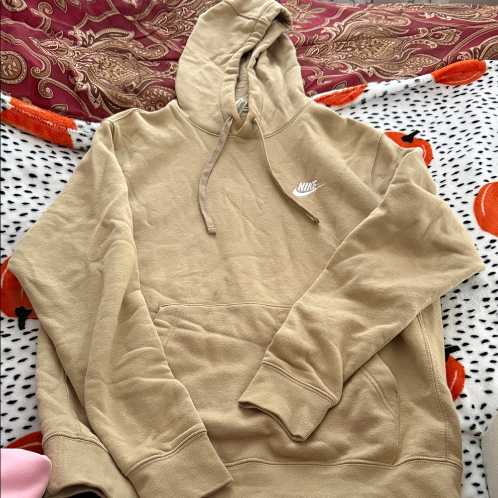 Nike Beige Hoodie for Men